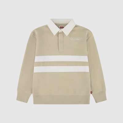 Striped Rugby Sweatshirt Little Boys 4-7