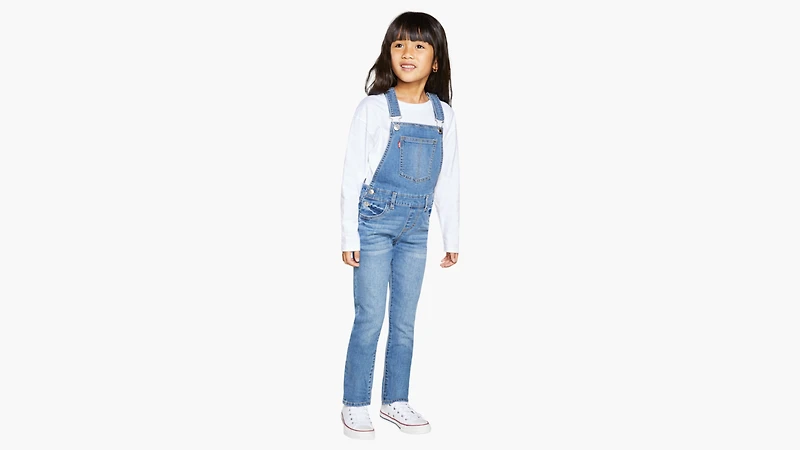 Girlfriend Overalls Little Girls 4-6