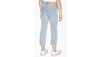 High Rise Ankle Straight Little Girls Jeans 4-6