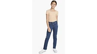 High Rise Straight Jeans Big Girls 7-16