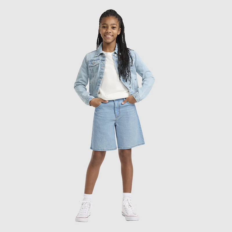 94 Baggy Denim Shorts Big Girls 7-16