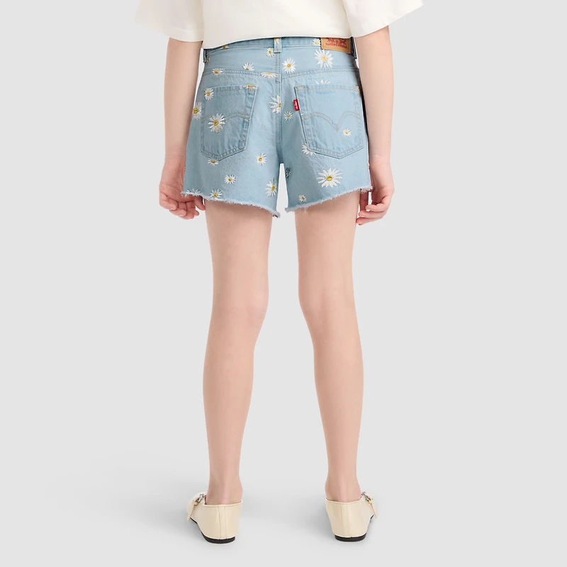 Dasiy Denim A Line Shorts Big Girls 7-16