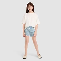 Dasiy Denim A Line Shorts Big Girls 7-16