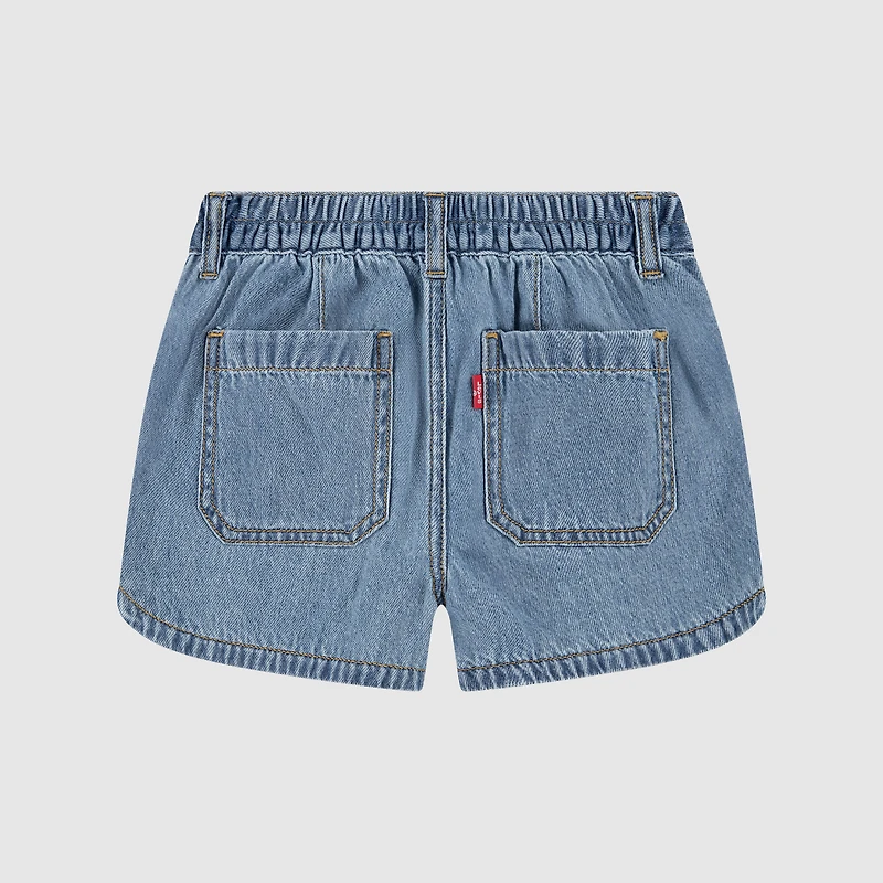 Denim Dolphin Short Little Girls 4-6