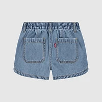 Denim Dolphin Short Little Girls 4-6