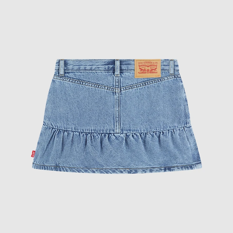 Denim Flounce Skort Little Girls 4-6
