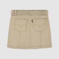 A-Line Skirt W/ Satin Belt Big Girls 8-20