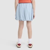 Denim Bubble Skort Big Girls 7-16