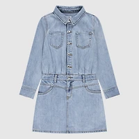 Ls Western Dress Big Girls S-XL