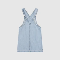 Denim Side Pocket Skirtall Little Girls 4-6