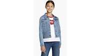 Stretch Trucker Jacket Big Girls S-XL