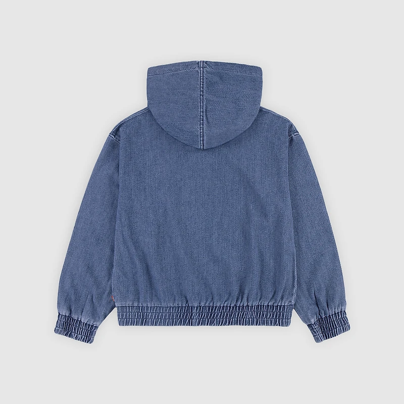 Denim Hoodie Big Girls 7-16