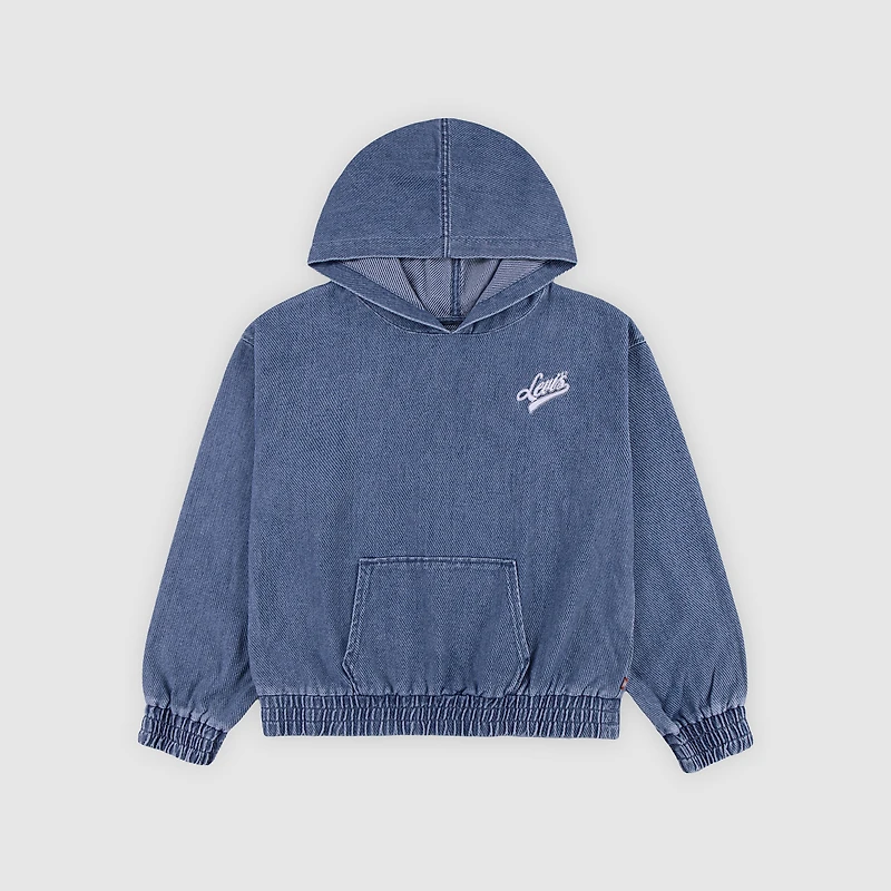Denim Hoodie Big Girls 7-16