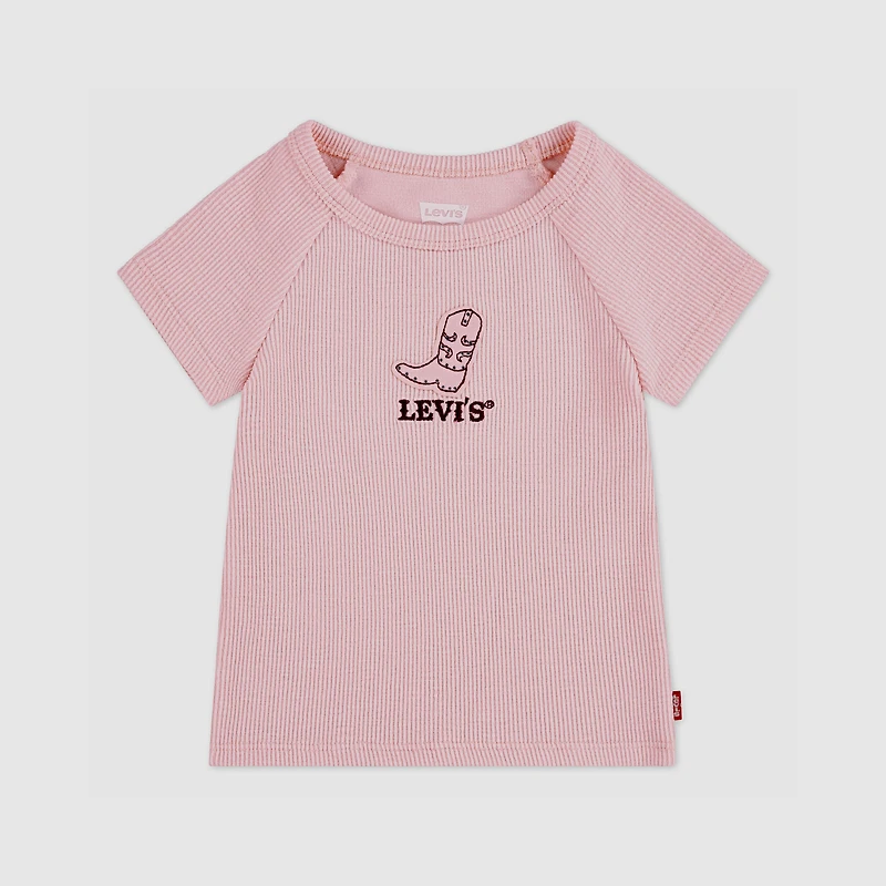 Color Block Raglan Top Toddler Girls 2T-4T