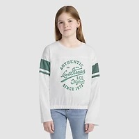 Varsity Long Sleeve Tee Big Girls 7-16