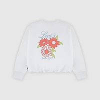 Long Sleeve Bubble Hem Knit Top Big Girls 7-16