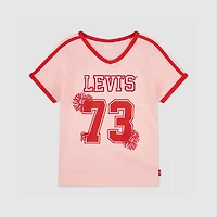 Vneck Sporty Top Big Girls S-XL