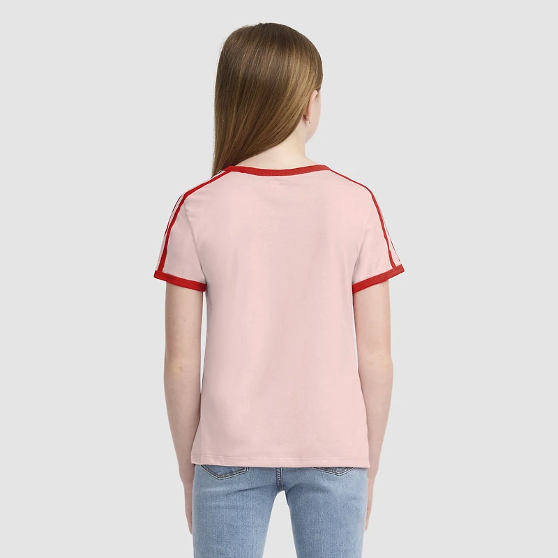 Vneck Sporty Top Big Girls S-XL