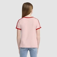 Vneck Sporty Top Big Girls S-XL