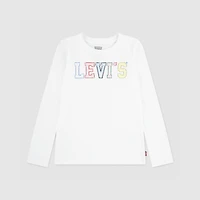 Ls Crochet Tee Little Girls 4-6
