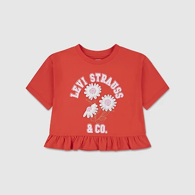 Peplum Top Big Girls S-XL