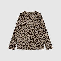 Printed Long Sleeve Top