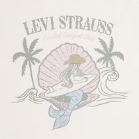 Short Sleeve Mermaid Graphic Tee Big Girls 7-16