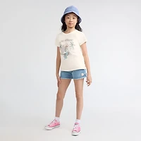 Short Sleeve Mermaid Graphic Tee Big Girls 7-16