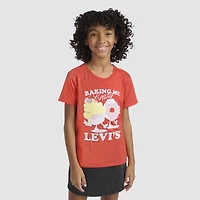 Short Sleeve Bake Graphic Tee Big Girls 7-16
