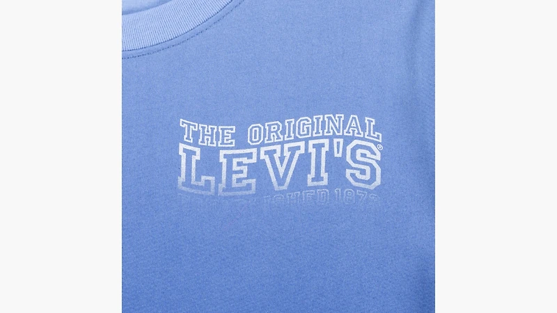 Wavy Logo Tee Big Boys S-XL