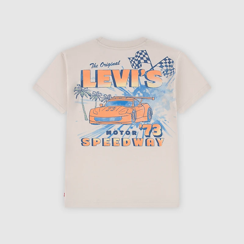 Short Sleeve Motor Speedway Graphic Tee Big Boys 8-20