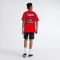 Short Sleeve Waterfront View Graphic Tee Big Boys 8-20