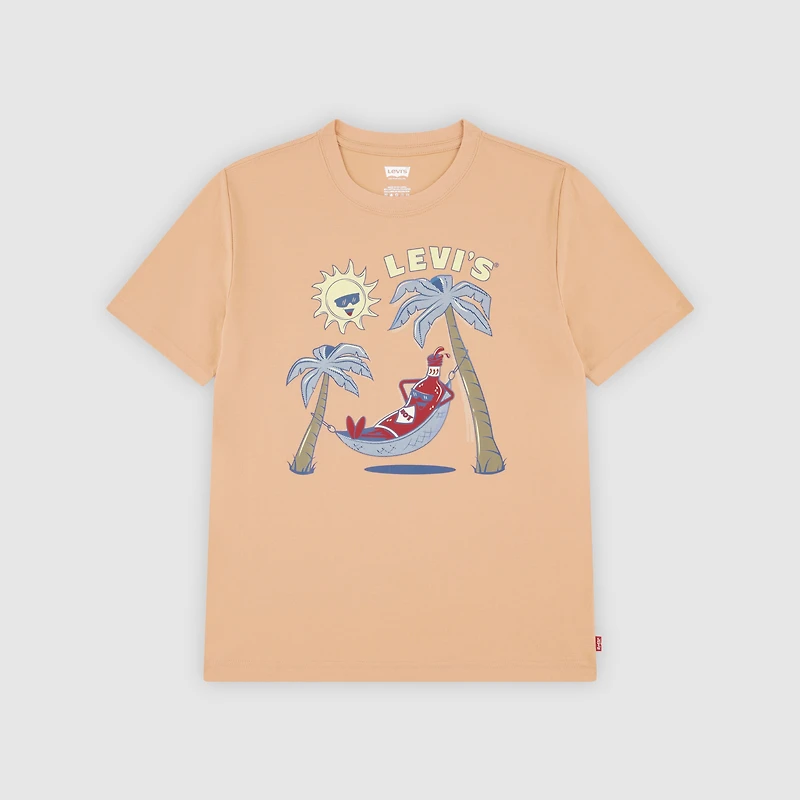 Short Sleeve Relaxing Hot Sauce Graphic Tee Big Boys 8-20