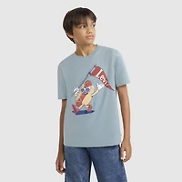 Short Sleeve Parading Hot Dog Graphic Tee Big Boys 8-20