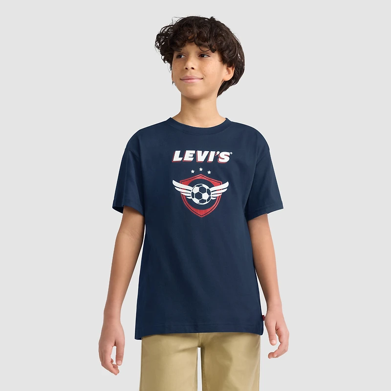 Short Sleeve Modern Jersey Graphic Tee Big Boys 8-20