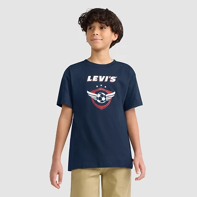 Short Sleeve Modern Jersey Graphic Tee Big Boys 8-20