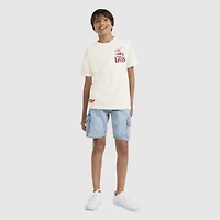 Short Sleeve Burger and Fries Graphic Tee Big Boys 8-20