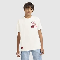 Short Sleeve Burger and Fries Graphic Tee Big Boys 8-20