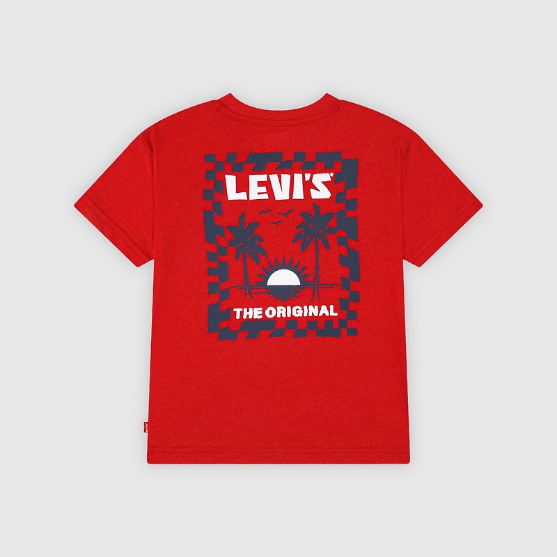 Short Sleeve Waterfront View Graphic Tee Little Boys 4-7
