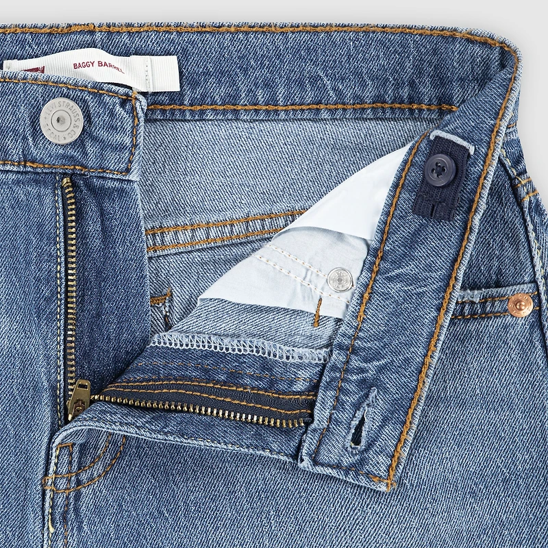 Baggy Barrel Jeans Little Girls 4-6