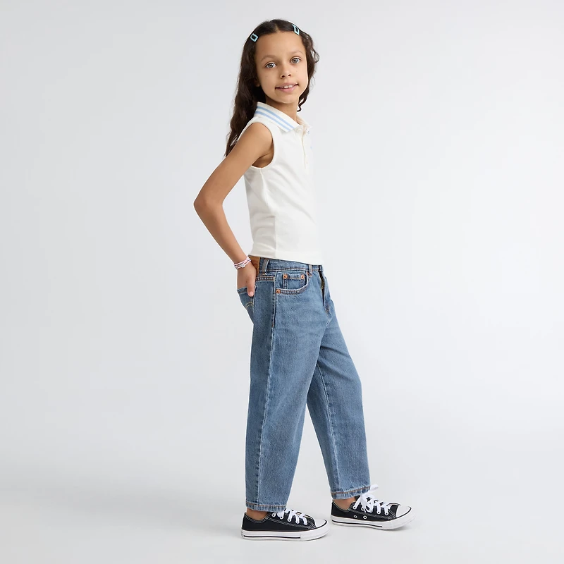 Baggy Barrel Jeans Little Girls 4-6