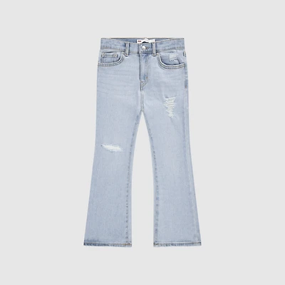 Baggy Flare Little Girls 4-6 Jeans