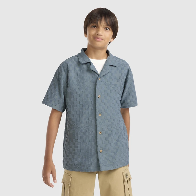 Knit Camp Shirt Big Boys 8-20