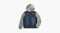 Indigo Trucker Jacket Big Boys 8-20
