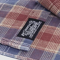 Indigo Plaid Twill Shirt Big Boys 8-20