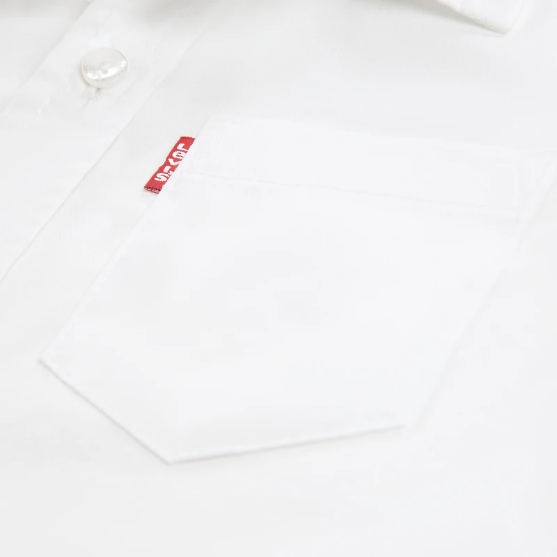 Short Sleeve Woven Shirt Little Boys 4-7