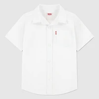 Short Sleeve Woven Shirt Little Boys 4-7