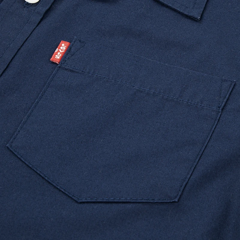 Short Sleeve Woven Shirt Big Boys 8-20