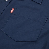 Short Sleeve Woven Shirt Big Boys 8-20