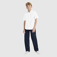 Short Sleeve Woven Shirt Big Boys 8-20